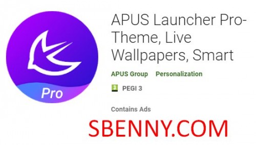 Appus Launcher Pro- ערכת נושא, רקעים חיים, APK חכם
