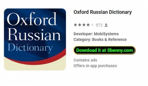 Oxford Dicionário Russo MOD APK