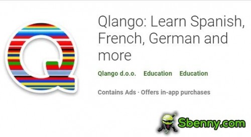 Qlango: زبان اسپانیایی ، فرانسوی ، آلمانی و MOD APK را بیاموزید