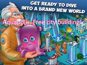 Aquapolis. ¡Construcción de la ciudad gratis! MOD APK