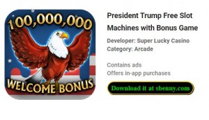 Slot machine gratis presidente Trump con gioco bonus MOD APK
