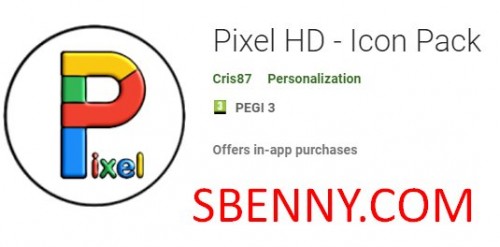 Pixel HD - Paquete de iconos MOD APK