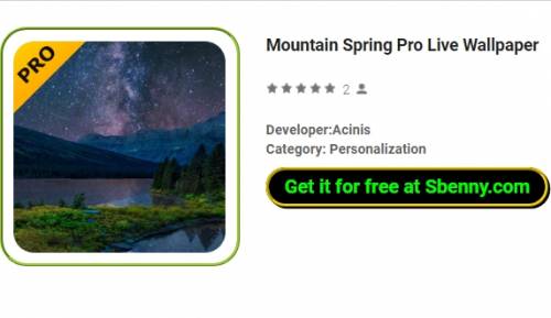 APK do Mountain Spring Pro Live Wallpaper