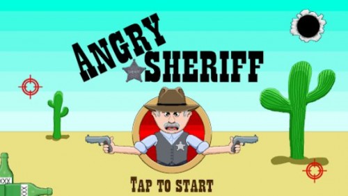 Angry Sheriff - APK puzzle fiżiku