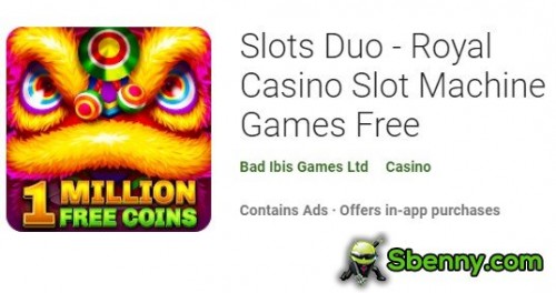 Slots Duo - Royal Casino Slot Machine Games Darmowe MOD APK
