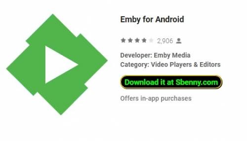 Emby az Android MOD APK -hoz