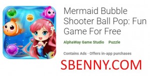 Mermaid Bubble Shooter Ball Pop: Fun Game For MOD APK رایگان