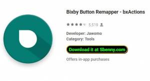 Remapper przycisku Bixby - pakiet APK bxActions