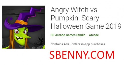 Angry Witch vs Pumpkin: Juego de miedo de Halloween 2019 MOD APK
