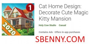 طراحی خانه گربه: تزئین Cute Magic Kitty Mansion MOD APK