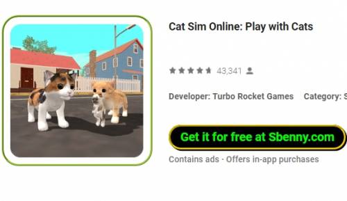 Cat Sim Online: با Cats MOD APK بازی کنید