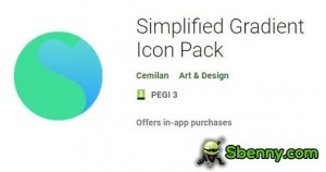 Simplified Gradient Icon Pack MOD APK