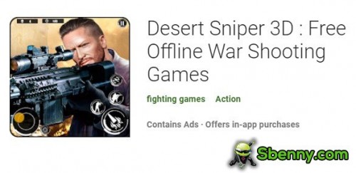 Desert Sniper 3D : Free Offline War Shooting Games MOD APK