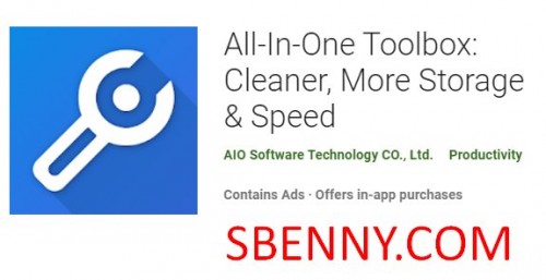 All-In-One Toolbox: Cleaner, More Storage &amp; Speed MOD APK