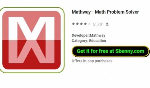 Mathway - حل مسائل ریاضی APK