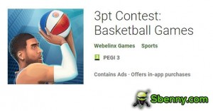 Concours 3pt : Jeux de basket-ball MOD APK