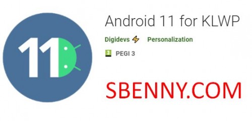 Android 11 para KLWP APK