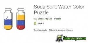 Soda Sort: акварельная головоломка MOD APK