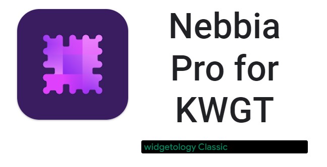 Nebbia Pro dla KWGT MOD APK