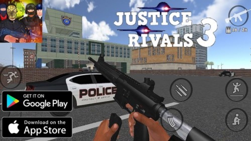 Justice Rivals 3 - Polisi lan Perampok MOD APK