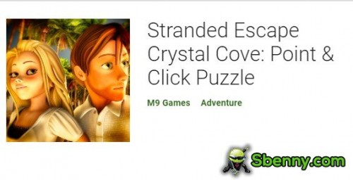 Stranded Escape Crystal Cove: APK de quebra-cabeça de apontar e clicar