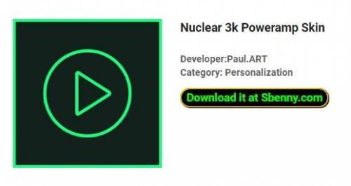 Kulit Nuklir 3k Poweramp APK