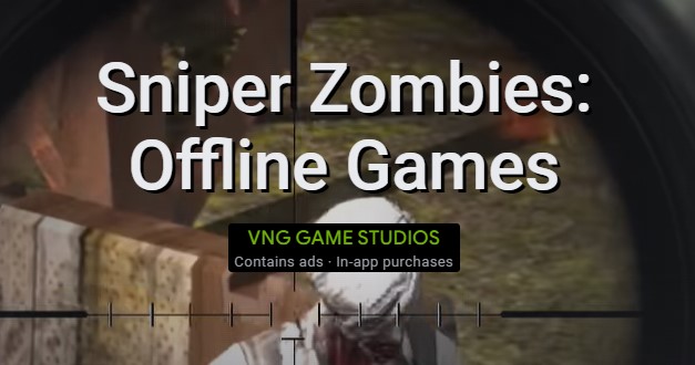 Sniper Zombies: Jeux hors ligne MODDÉS