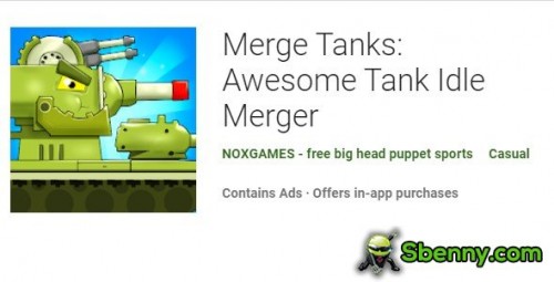 Merge Tanks: Impressionante Tank Idle Merger MOD APK