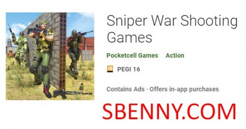 Sniper War Shooting Games MOD APK