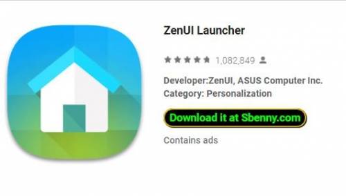 APK-файл ZenUI Launcher