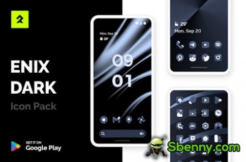 ENIX DARK Icon Pack (accesso anticipato) MOD APK