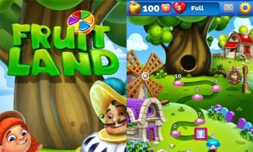 Fruit Land - APK MOD de aventura match3