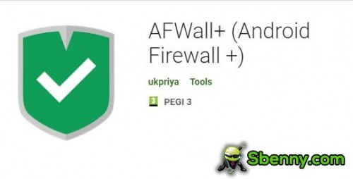 APK MOD di AFWall+ (Android Firewall +).