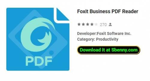 APK del lettore PDF Foxit Business