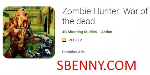 Zombie Hunter: Guerra dos mortos MOD APK