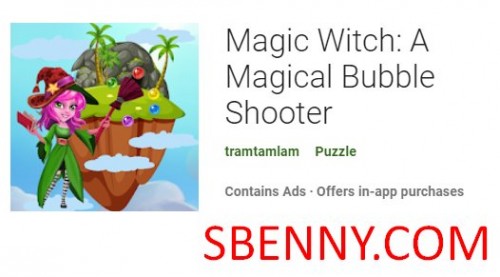Magic Witch: Un jeu de tir à bulles magique MOD APK