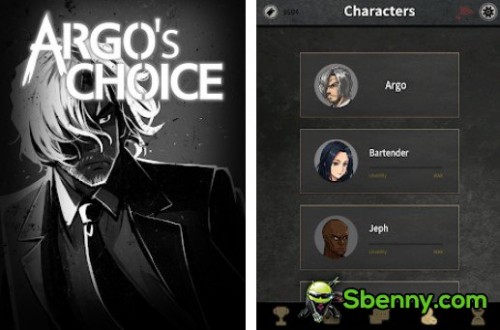 Argo's Choice: Vizuális regény, noir kalandtörténet MOD APK