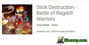 Stickvernietiging - Battle of Ragdoll Warriors MOD APK