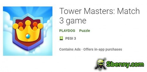 Tower Masters: jogo de combinar 3 MOD APK