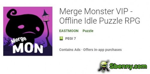 Merge Monster VIP - APK de RPG de quebra-cabeça ocioso offline