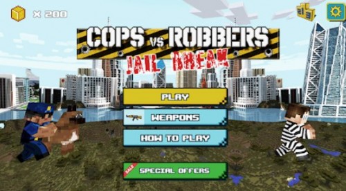 Cops Vs Robbers: APK MOD ta 'Jailbreak