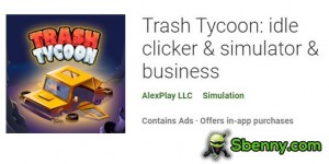 Trash Tycoon: clicker y simulador inactivo y MOD de negocios APK