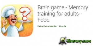 Brain game - Memory training for adults - Food APK