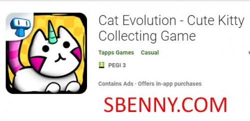 고양이 진화 - 귀여운 키티 수집 게임 MOD APK
