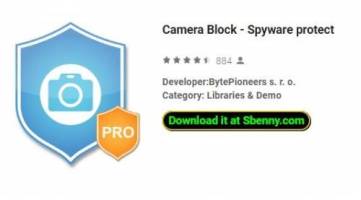 Bloco de câmera - APK protegido contra spyware