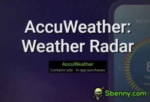 AccuWeather : téléchargement du radar météorologique