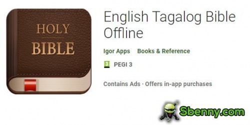 English Tagalog Bible Offline MOD APK
