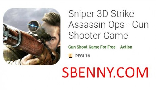 Sniper 3D Strike Assassin Ops - Juego de disparos MOD APK