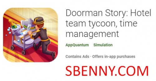 Doorman Story: Hotel team tycoon, time management MOD APK