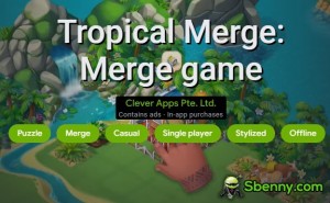 Tropical Merge: Mesclar jogo MOD APK
